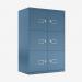 Bisley LateralFile Lodge Bisley Blue