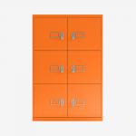 Bisley LateralFile Lodge Bisley Orange