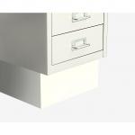 Bisley MultiDrawer Plinth Chalk