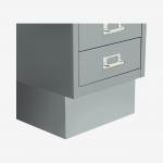 Bisley MultiDrawer Plinth Bisley Silver