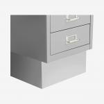Bisley MultiDrawer Plinth Light Grey