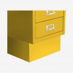 Bisley MultiDrawer Plinth Yellow