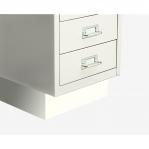 Bisley MultiDrawer Plinth Chalk