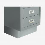 Bisley MultiDrawer Plinth Bisley Silver