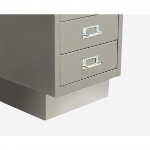 Bisley MultiDrawer Plinth Goose Grey