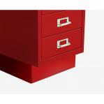 Bisley MultiDrawer Plinth Cardinal Red