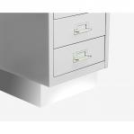 Bisley MultiDrawer Plinth Traffic White
