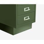 Bisley MultiDrawer Plinth Olive Green