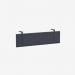 Bisley Perforated steel modesty panel for 1600mm wide desk 