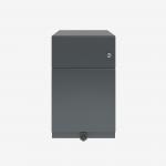 Bisley Note Pedestal Anthracite Grey 2 Drawer