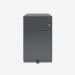 Bisley Note Pedestal Anthracite Grey 2 Drawer