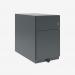 Bisley Note Pedestal Anthracite Grey 2 Drawer