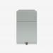 Bisley Note Pedestal Bisley Silver 2 Drawer