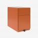Bisley Note Pedestal Bisley Orange 2 Drawer