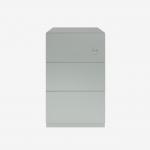 Bisley Note Pedestal Bisley Silver 3 Drawer