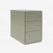 Bisley Note Pedestal Goose Grey 3 Drawer