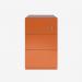 Bisley Note Pedestal Bisley Orange 3 Drawer