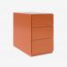 Bisley Note Pedestal Bisley Orange 3 Drawer