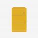 Bisley Note Pedestal Yellow 3 Drawer