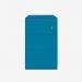 Bisley Note Pedestal Azure 3 Drawer