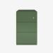 Bisley Note Pedestal Olive Green 3 Drawer