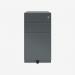 Bisley Note Pedestal Anthracite Grey 3 Drawer