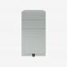 Bisley Note Pedestal Bisley Silver 3 Drawer