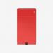 Bisley Note Pedestal Cardinal Red 3 Drawer