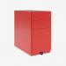 Bisley Note Pedestal Cardinal Red 3 Drawer