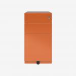 Bisley Note Pedestal Bisley Orange 3 Drawer