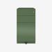 Bisley Note Pedestal Olive Green 3 Drawer