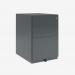 Bisley Note Pedestal Anthracite Grey 3 Drawer