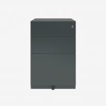 Bisley Note Pedestal Slate 3 Drawer