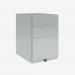 Bisley Note Pedestal Bisley Silver 3 Drawer