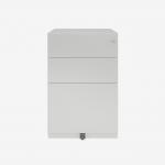Bisley Note Pedestal Light Grey 3 Drawer