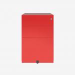 Bisley Note Pedestal Cardinal Red 3 Drawer