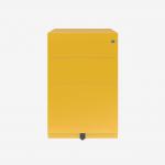 Bisley Note Pedestal Yellow 3 Drawer