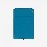 Bisley Note Pedestal Azure 3 Drawer
