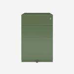 Bisley Note Pedestal Olive Green 3 Drawer