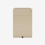 Bisley Note Pedestal Natural Canvas 3 Drawer