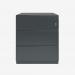 Bisley Note Pedestal Anthracite Grey 3 Drawer