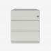 Bisley Note Pedestal Chalk 3 Drawer