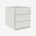 Bisley Note Pedestal Chalk 3 Drawer