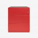 Bisley Note Pedestal Cardinal Red 3 Drawer