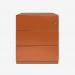 Bisley Note Pedestal Bisley Orange 3 Drawer