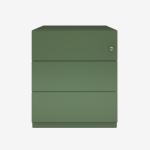 Bisley Note Pedestal Olive Green 3 Drawer
