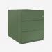 Bisley Note Pedestal Olive Green 3 Drawer