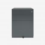 Bisley Note Pedestal Anthracite Grey 3 Drawer