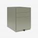Bisley Note Pedestal Goose Grey 3 Drawer