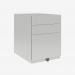 Bisley Note Pedestal Light Grey 3 Drawer